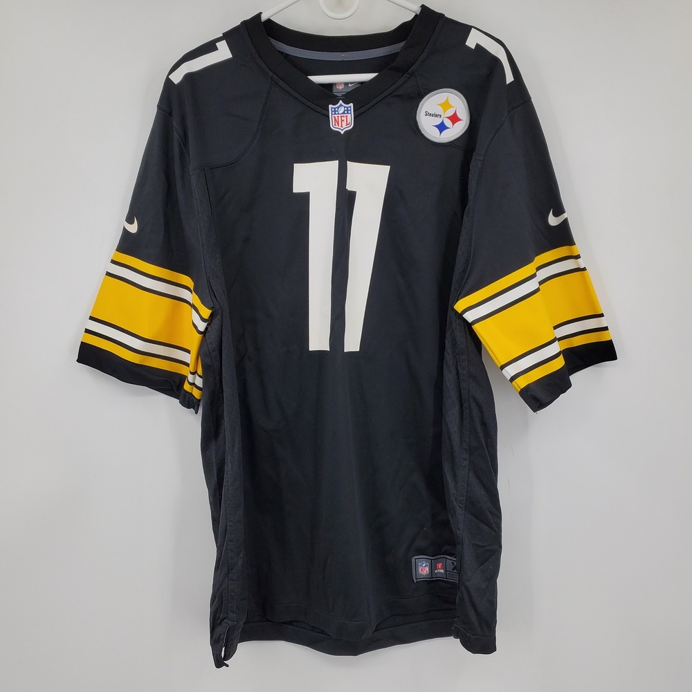 Nike Pittsburgh Steelers Chase Claypool #11 NFL‎ On Field Jersey Mens XL Black